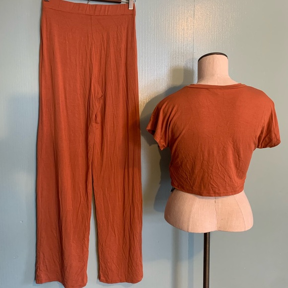 NWT Goodtime USA Pant Suit Pants Crop Top Touch Dolls 2 Piece - Picture 7 of 12